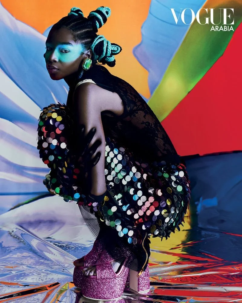 Kyla Ramsey's Psychedelic Dream State Style for Vogue Arabia
